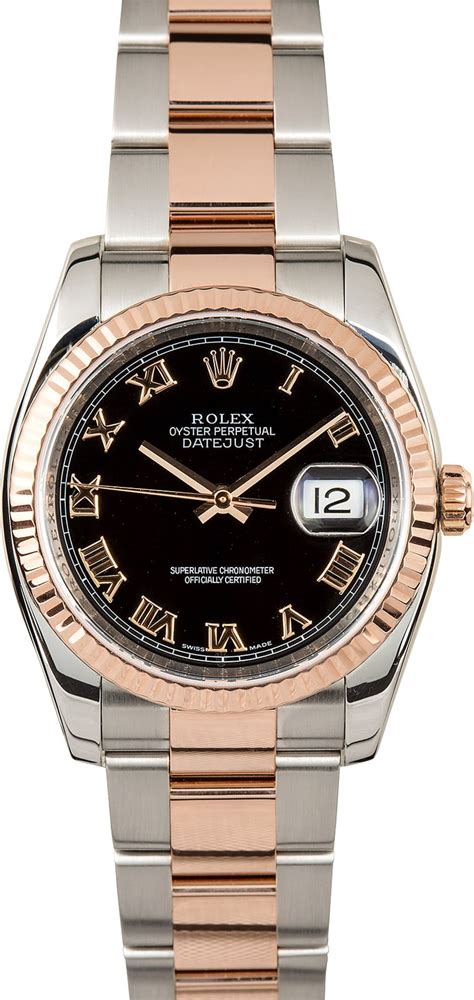 rolex datejust rose gold black dial|Rolex Datejust price chart.